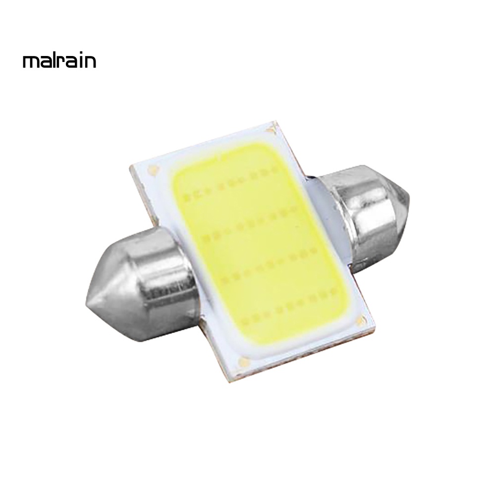 Bộ 2 Đèn led cob 12v Ánh Sáng Trắng Chuyên Dụng Cho Nội Thất Xe Hơi