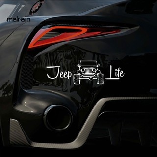 Miếng Dán Trang Trí Thân Xe jeep life