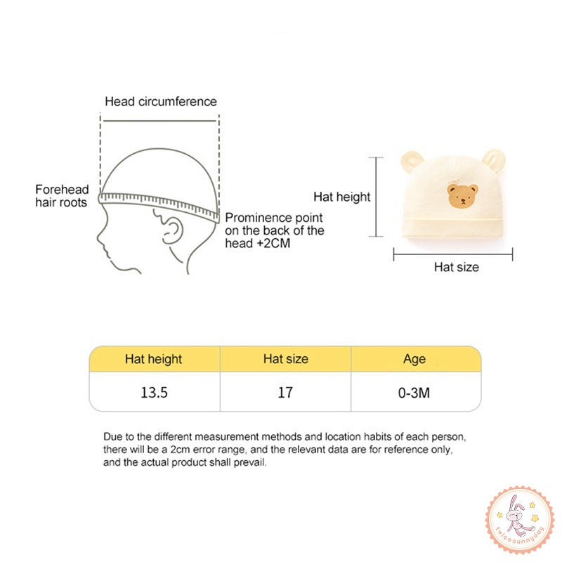 Mũ Trùm Đầu Siêu Dễ Thương Bằng Vải cotton Dành Cho Bé Sơ Sinh