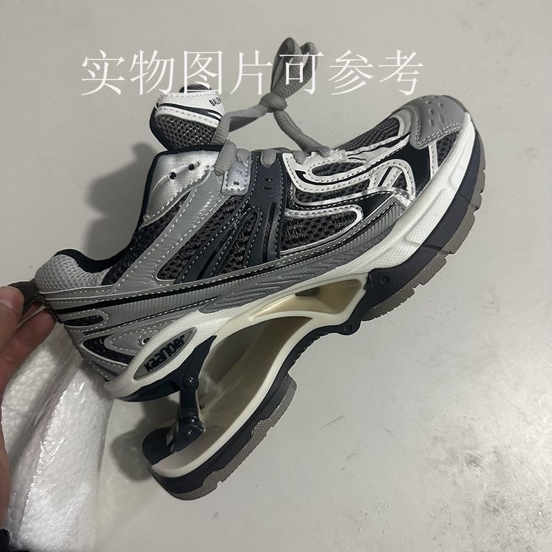 Giày Thể Thao Đế Dày Siêu Nhẹ Mũi Tròn Phong Cách paris Mới 2022 Cho Nữ