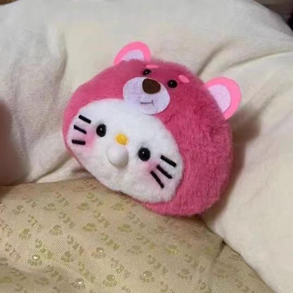 Willis Thú Nhồi Bông Thủ Công Hình Mèo kt Dâu Tây Sản Phẩm Hoàn Thiện Tinh Tế Thủ Công Cho unisex