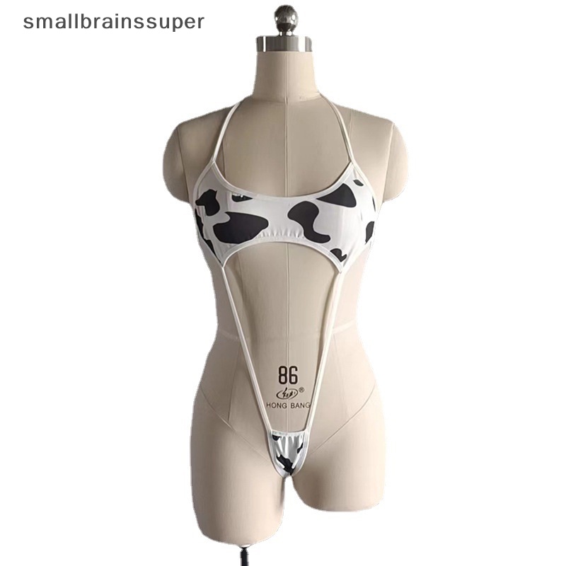 Smallbrainssuper Bộ Đồ Bơi bikini Hóa Trang Cô Hầu Gái anime lolita Quyến Rũ Cho Nữ sbs