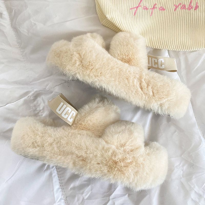 HHH Dép Lông Đế Dày 2023NEW mùa hè dép quai hậu Xinh Xắn B92H099 34Z230822