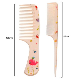 ⚡CM⚡set 2 lược chải tóc lược chải tóc bỏ túi