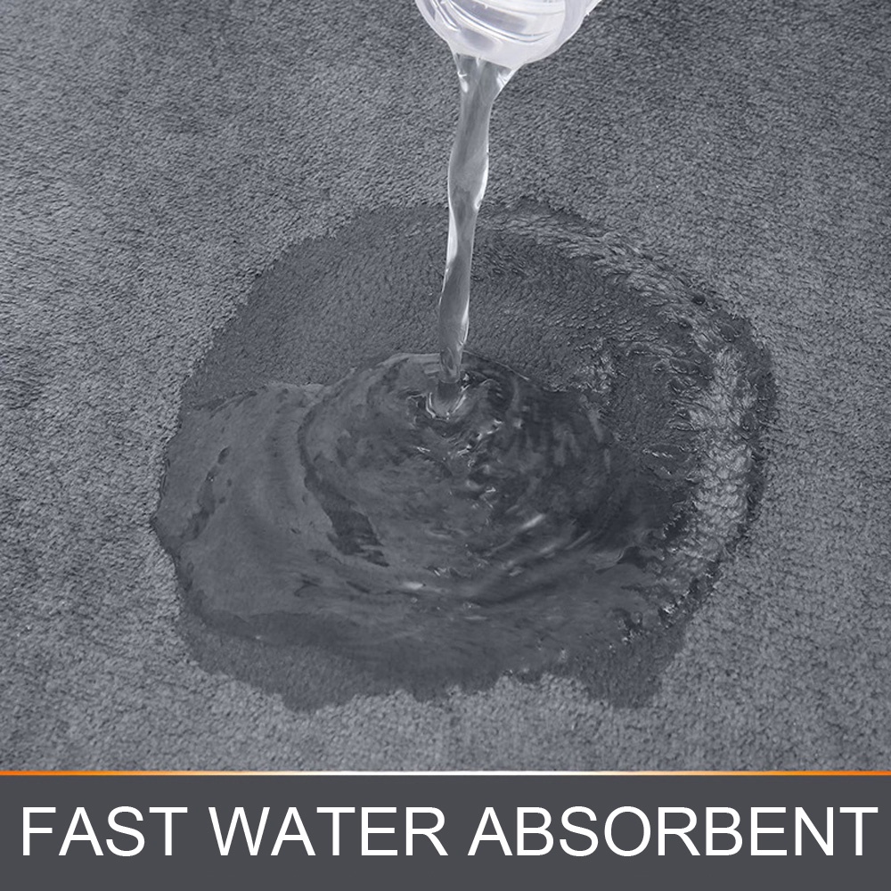 Thảm Lót Sàn Mềm Mại Chống Trượt Thấm Hút Tốt Cho Phòng Tắm / Nhà Bếp