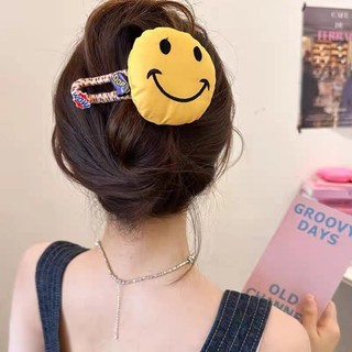 Kẹp tóc mỏ vịt cỡ lớn hình trái tim chất lượng cao cho nữ