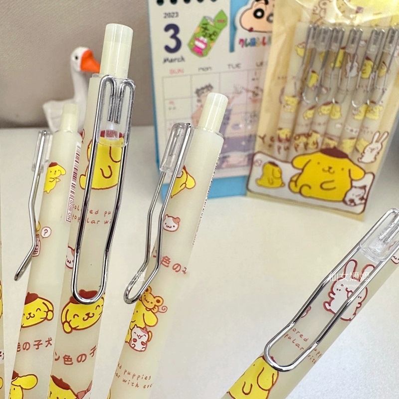 SANRIO 1 Bút Bi Nước Ngòi 0.5mm In Hình Vịt Dễ Thương