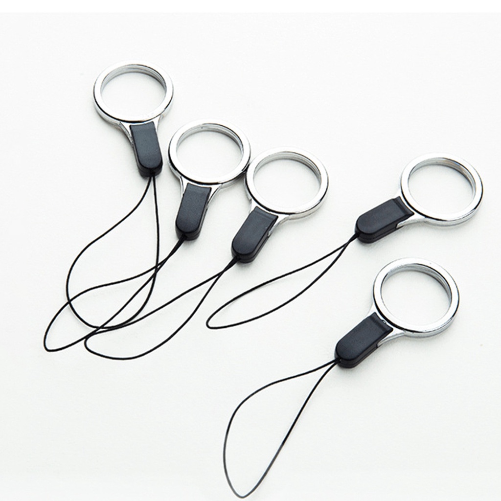 Bộ 2 Dây Đeo Ngón Tay Bằng Nhựa Cho Điện Thoại / Chìa Khóa