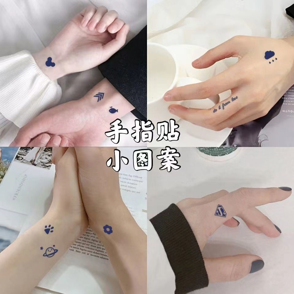 Mới Hình Xăm Dán Bán Vĩnh Viễn Nước Trái Cây hyuna instagram Nhỏ Dễ Thương Chống Thấm Nước Lâu Trôi Không Phản Quang