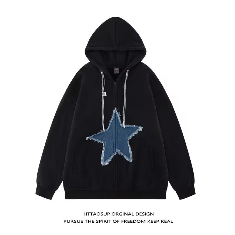 Áo Khoác cardigan Có Nón Tay Dài Dáng Rộng Phong Cách Hàn Quốc Thời Trang Mùa Thu Mới 2023