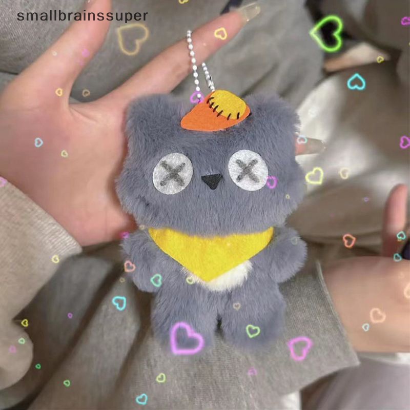 Smallbrainssuper Móc Chìa Khóa Hình Cừu Nhồi Bông Mềm Mại Đáng Yêu