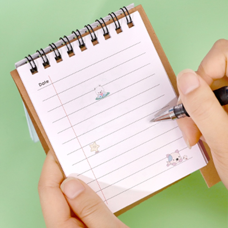 Lịch Để Bàn 2024 mini Họa Tiết Hoạt Hình Dễ Thương