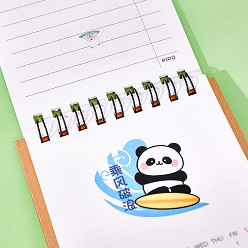 Lịch Để Bàn 2024 mini Họa Tiết Hoạt Hình Dễ Thương