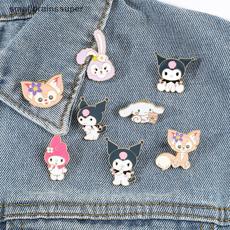 Ghim Cài Ba Lô Hình sanrio hello kitty kuromi Cinnamoroll my melody Dễ Thương sbs