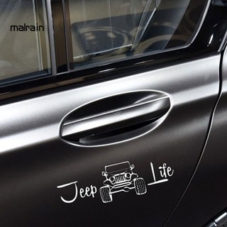 Miếng Dán Trang Trí Thân Xe jeep life
