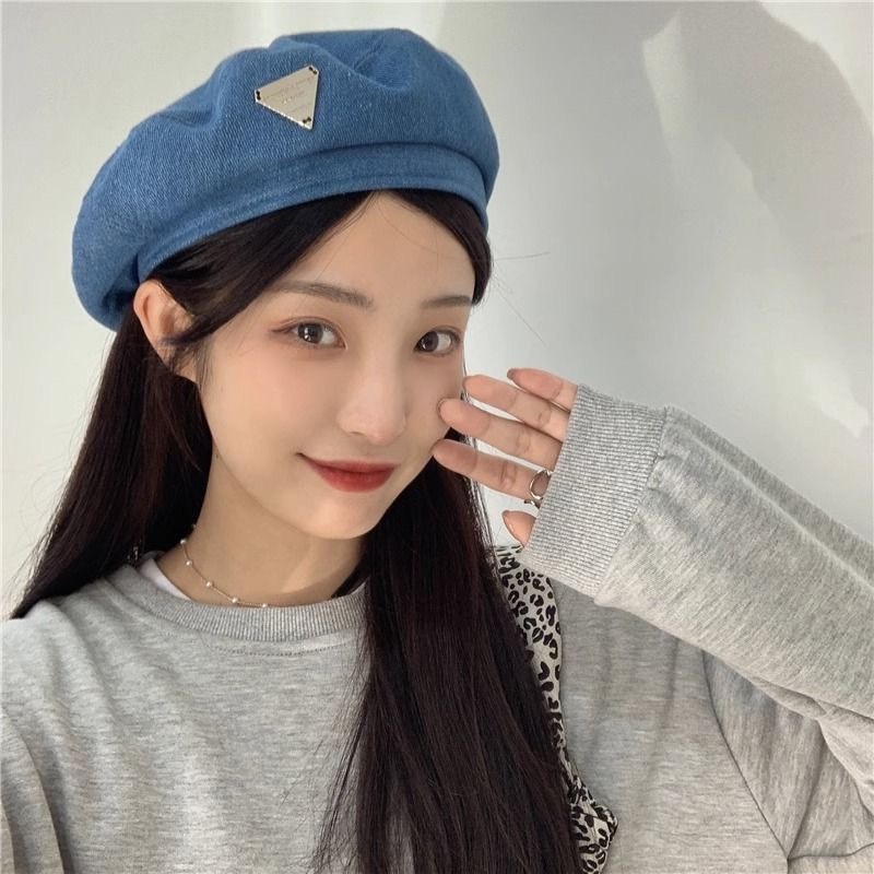 HÀNG  CÓ SẴN - Mũ Beret Phong Cách Cao Bồi Thời Trang Mùa Hè Dễ Phối Đồ