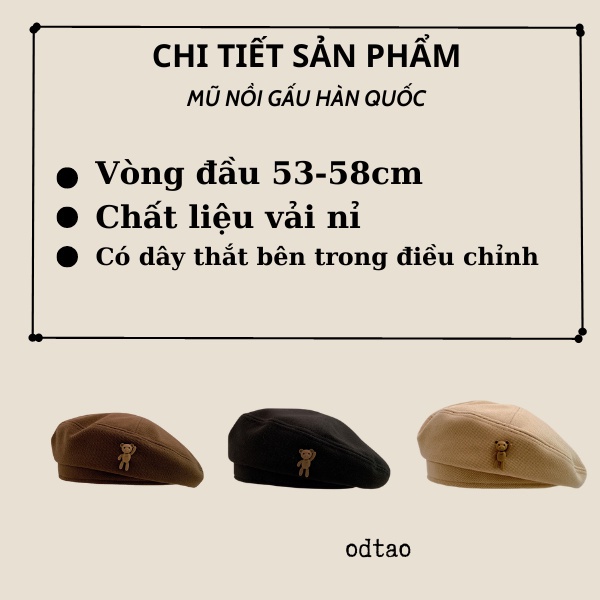 Mũ nồi mũ Beret họa tiết phong cách Nhật Bản, mũ mùa đông cho nữwx À