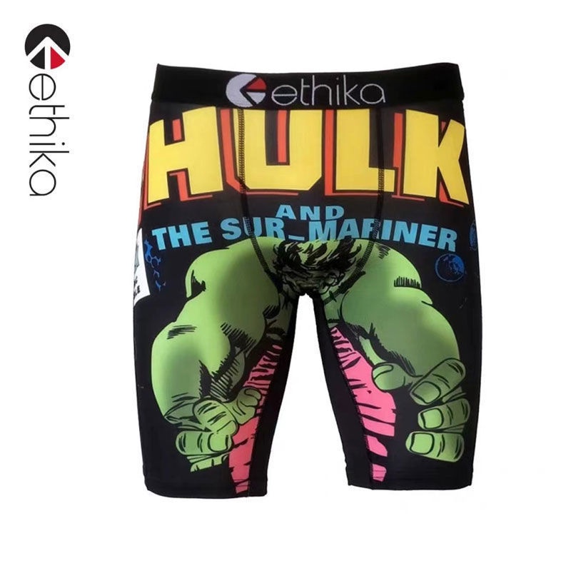 Ethika Quần Lót Thể Thao Thoáng Khí Mau Khô Họa Tiết Hoa Nhiều Màu Sắc Cho Nam