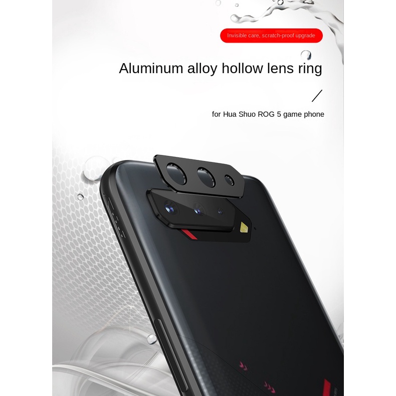 Miếng Dán Bảo Vệ camera Chống Trầy Xước Bằng Kim Loại Cho asus rog phone 7 pro len rog 6 rog6 pro rog5