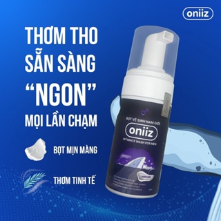 Bọt vệ sinh nam giới Oniiz Dung dịch tạo bọt 100ml  có che tên