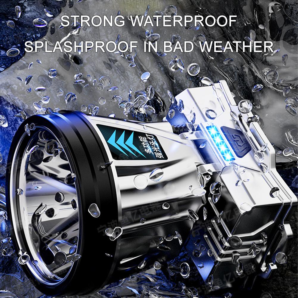 Đèn Pin Đội Đầu Công Suất Cao Có Thể Sạc Lại Dùng Khi Đi Săn / Câu Cá Ngoài Trời