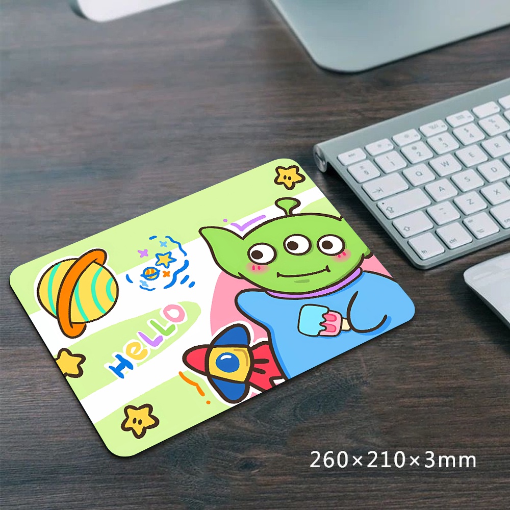 Cute cat mousepad gaming thick table mat game office computer pad 260x210x3cm YH1H