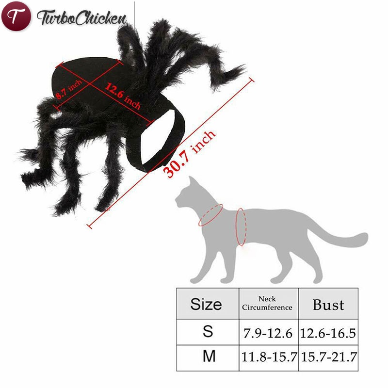 Bộ Đồ Hóa Trang Người Nhện Vui Nhộn Cho Thú Cưng Dịp halloween