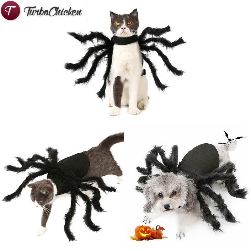 Bộ Đồ Hóa Trang Người Nhện Vui Nhộn Cho Thú Cưng Dịp halloween