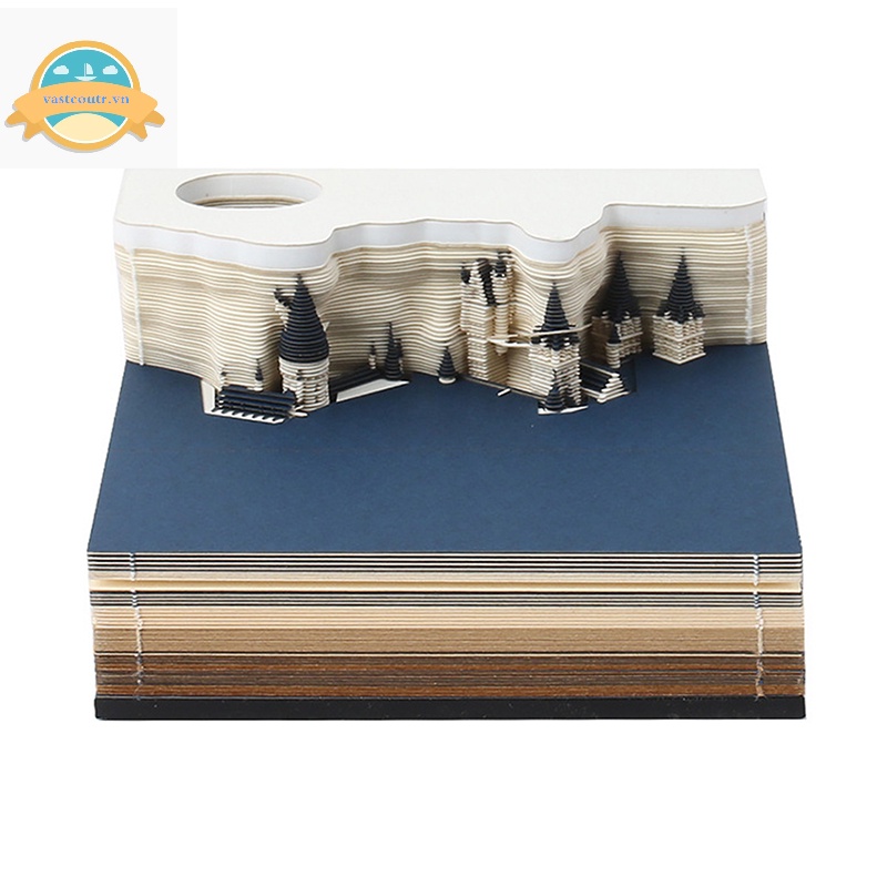 Lịch Để Bàn Năm 2024 Có Đèn led Và Giấy Ghi Chú Sáng Tạo