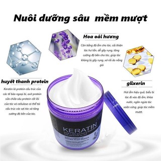 Dưỡng tóc Keratin Collagen 1000ml