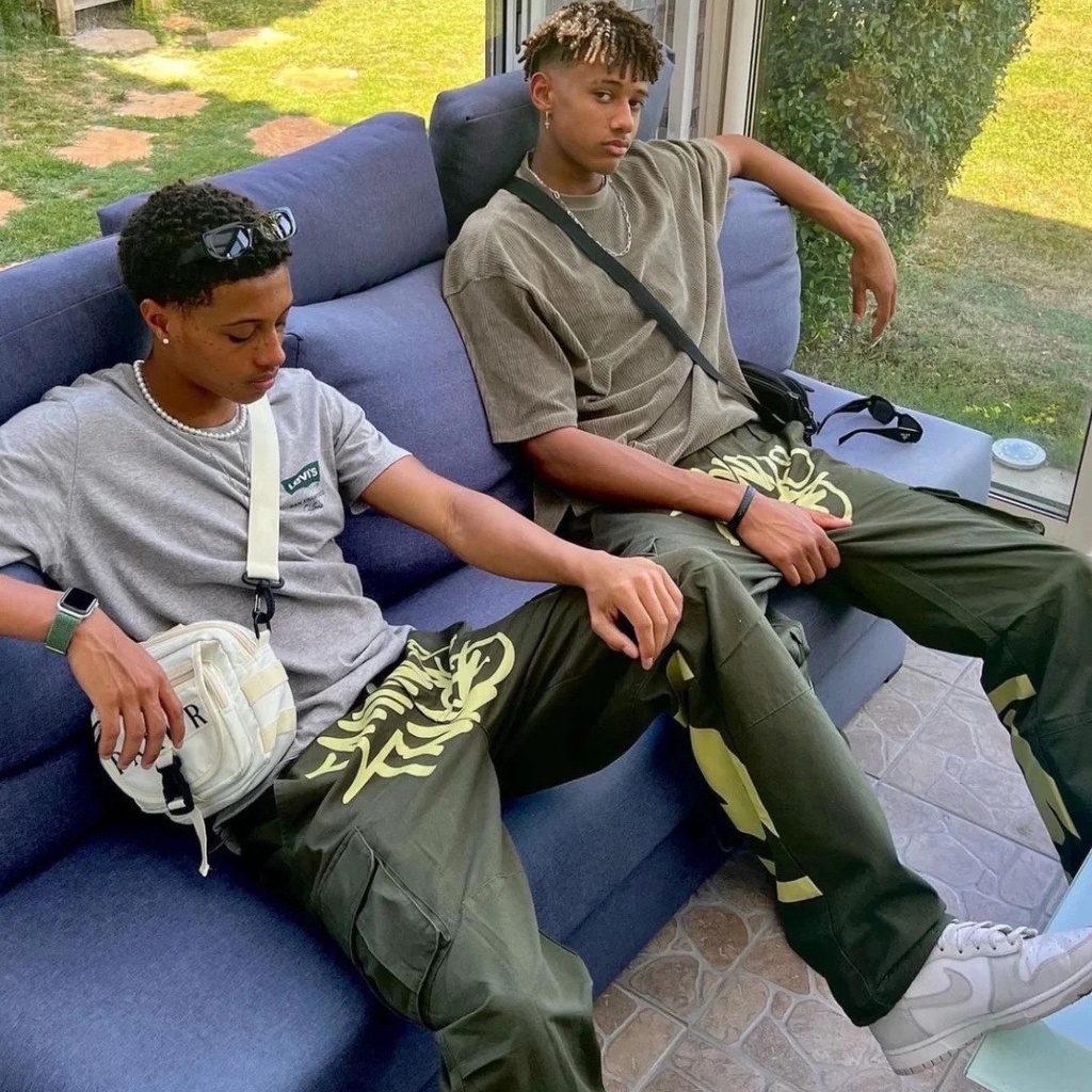 Minus Quần Jean baggy Hai Túi y2k Thời Trang Đường Phố 2023 Cho Nam