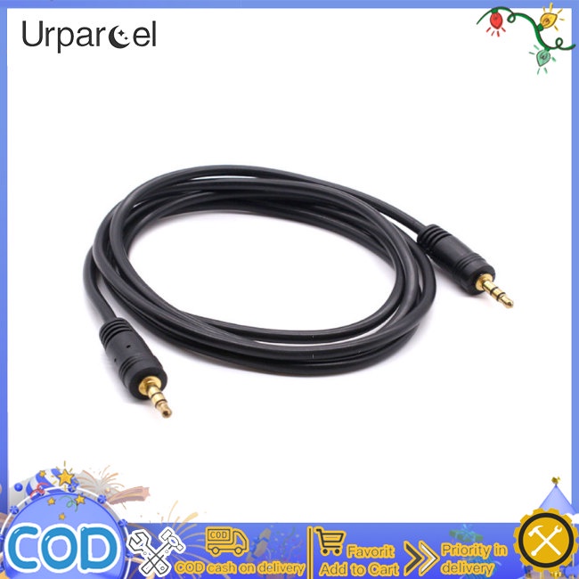 Urparcel Dây Cáp Nối Dài Jack 3.5mm Cho Máy Tính / laptop / mp3 cd