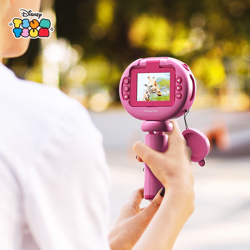 Mới Gấu Dâu Trẻ Em Camera Lật Màn Hình Chụp Ảnh Kỹ Thuật Số Camera HD Đồ Chơi Cho Bé Trai Và Bé Gái Trẻ Em quà Tặng