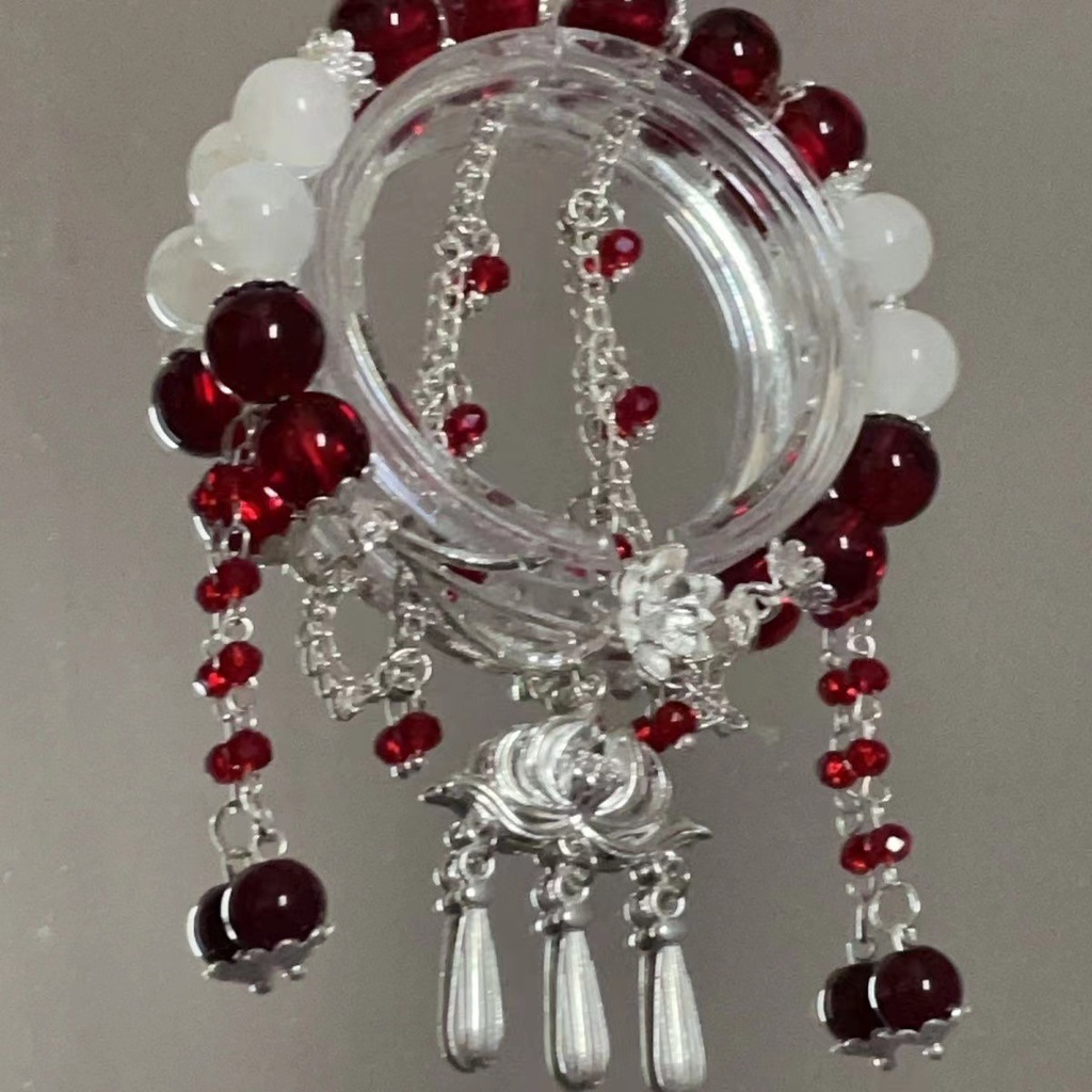 Vòng Tay Hoa Sen Bí Ẩn li Linhua Phong Cách Trung Hoa