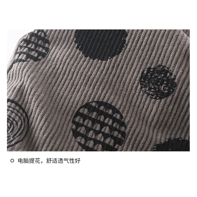 Quần Dài Vải Nhung Thoáng Khí Phong Cách Hàn Quốc Thời Trang Thu Đông Cho Bé 70-140cm