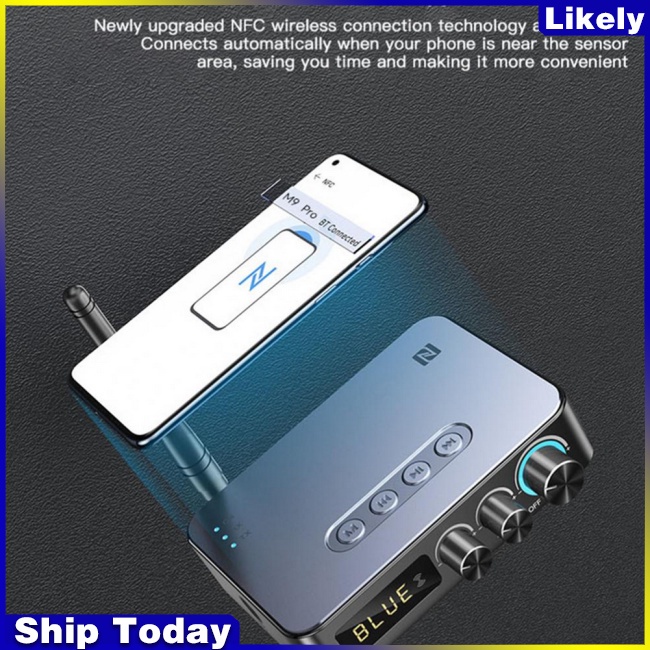 Ly m9 pro bluetooth 5.1 Nhận Tín Hiệu Âm Thanh Không Dây 3.5mm