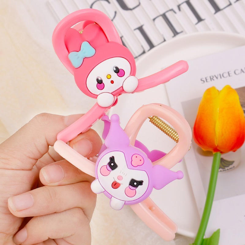 Sanrio Kẹp Tóc Hình Cá Mập Dễ Thương Cho Nữ