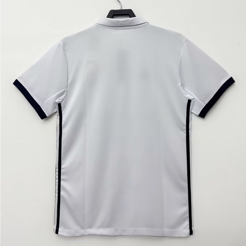Áo Thun Thể Thao Tay Ngắn In Logo real madrid Thời Trang 2016-17 Cho Nam