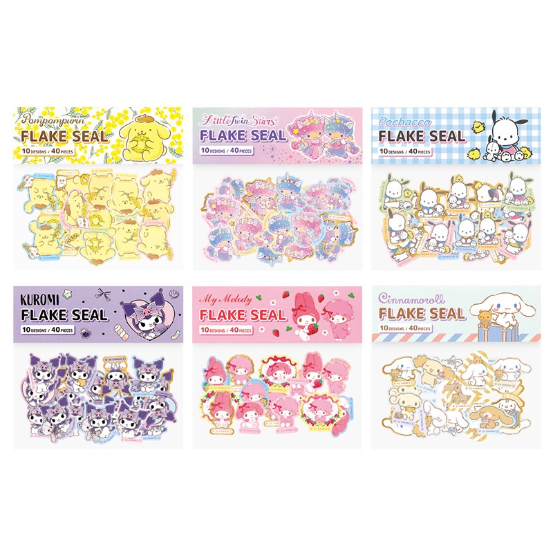 Hoạt Hình Cuộn Sticker Dán Trang Trí album Hình sanrio kuromi melody cinnamoroll