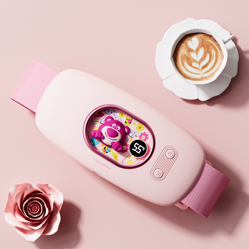 2023 Sản Phẩm Mới Disney Dâu Gấu Ấm Lên Đai Massage Làm Nóng Đai Kinh Nguyệt Hiện Vật Quà Tặng Cho Bạn Gái