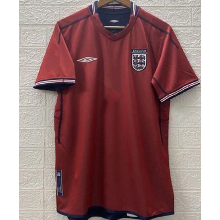 Áo Thun Bóng Đá Đội Tuyển beckham 2002 eng