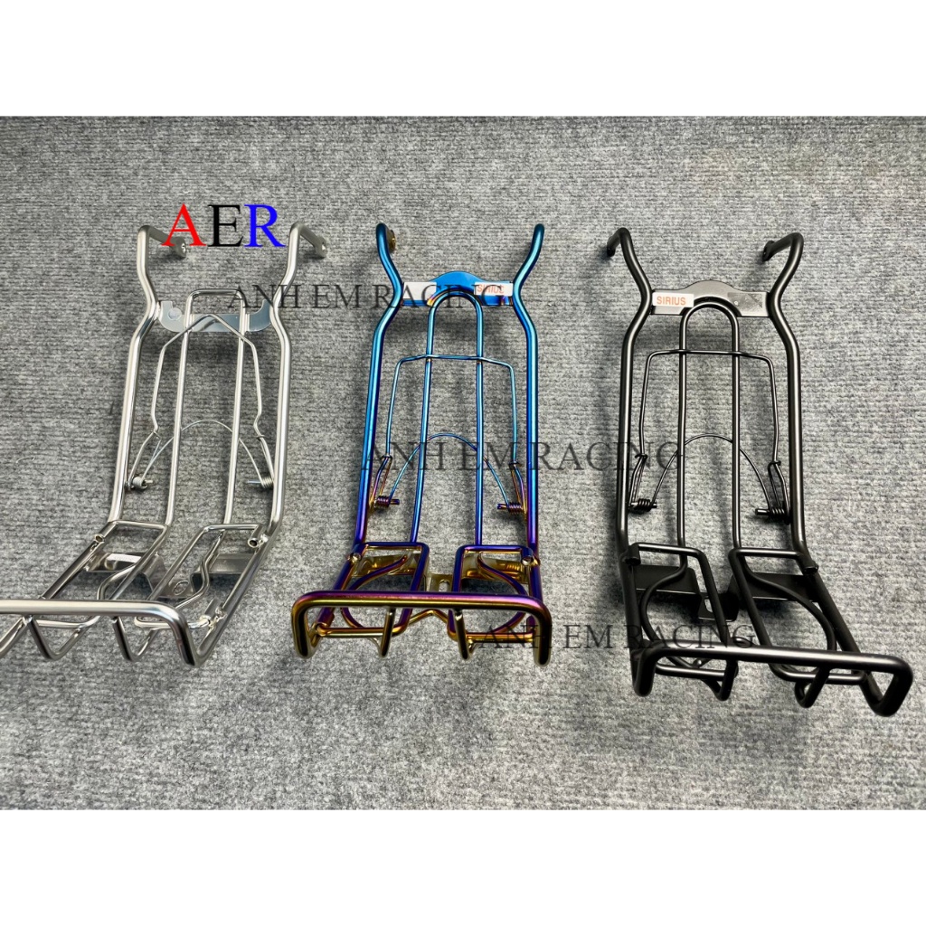 Baga Giữa Inox và Xi Titan 10 ly dành cho Sirius thường RC