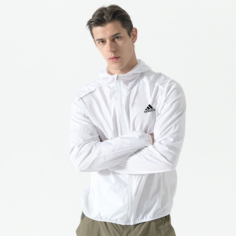 Áo Khoác Thể Thao Chống Tia uv Chống Thấm Nước Có Mũ Trùm Tiện Dụng Dành Cho Nam