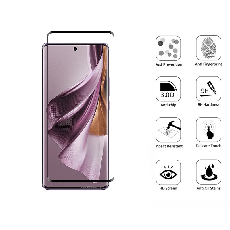 Kính Cường Lực 9d Chất Lượng Cao 2 Trong 1 Cho oppo reno 10 pro 5g reno 10 pro plus 4g 5g