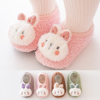 Giày chống trượt hình thỏ dễ thương cho bé gái 0-2 tuổi