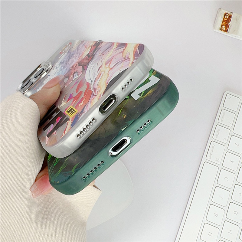 Màu Sắc Ốp Lưng Họa Tiết Hoạt Hình Cho iphone 15 14 13 12 11 pro max 11pro