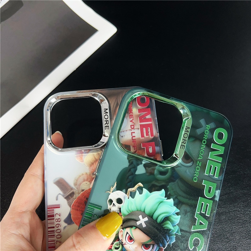 Màu Sắc Ốp Điện Thoại In Hoạt Hình one piece Cho iphone 15 14 13 12 11 pro max 11pro