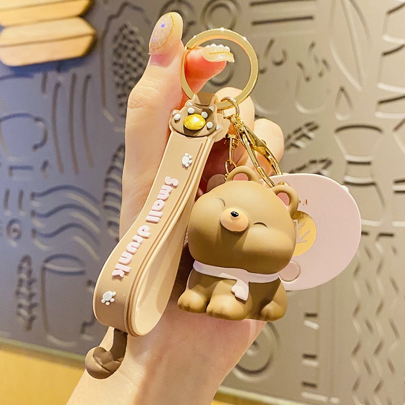 Móc Khóa Hình Động Vật Hoạt Hình Xinh Xắn