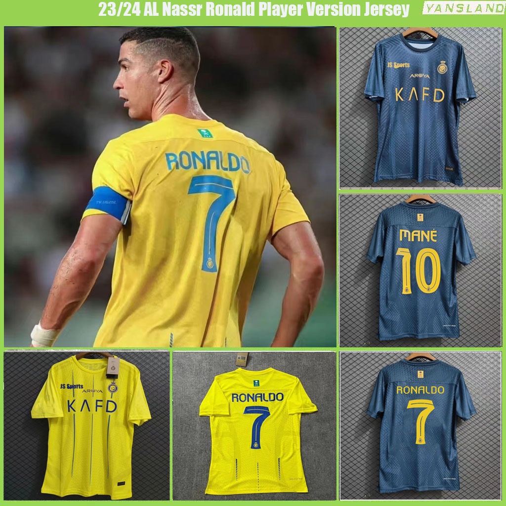 Áo Thun Bóng Đá Nam 2023 / 24 al nassr / al nassr ronaldo