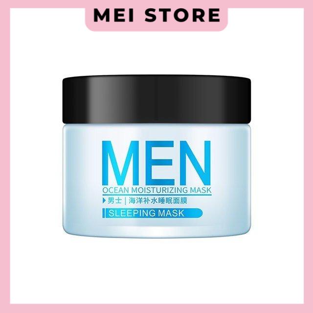 Kem Dưỡng Mặt Nạ Ngủ Dưỡng Ẩm Dành Cho Nam Giới Laikou Men Ocean Energy Formulation 70G